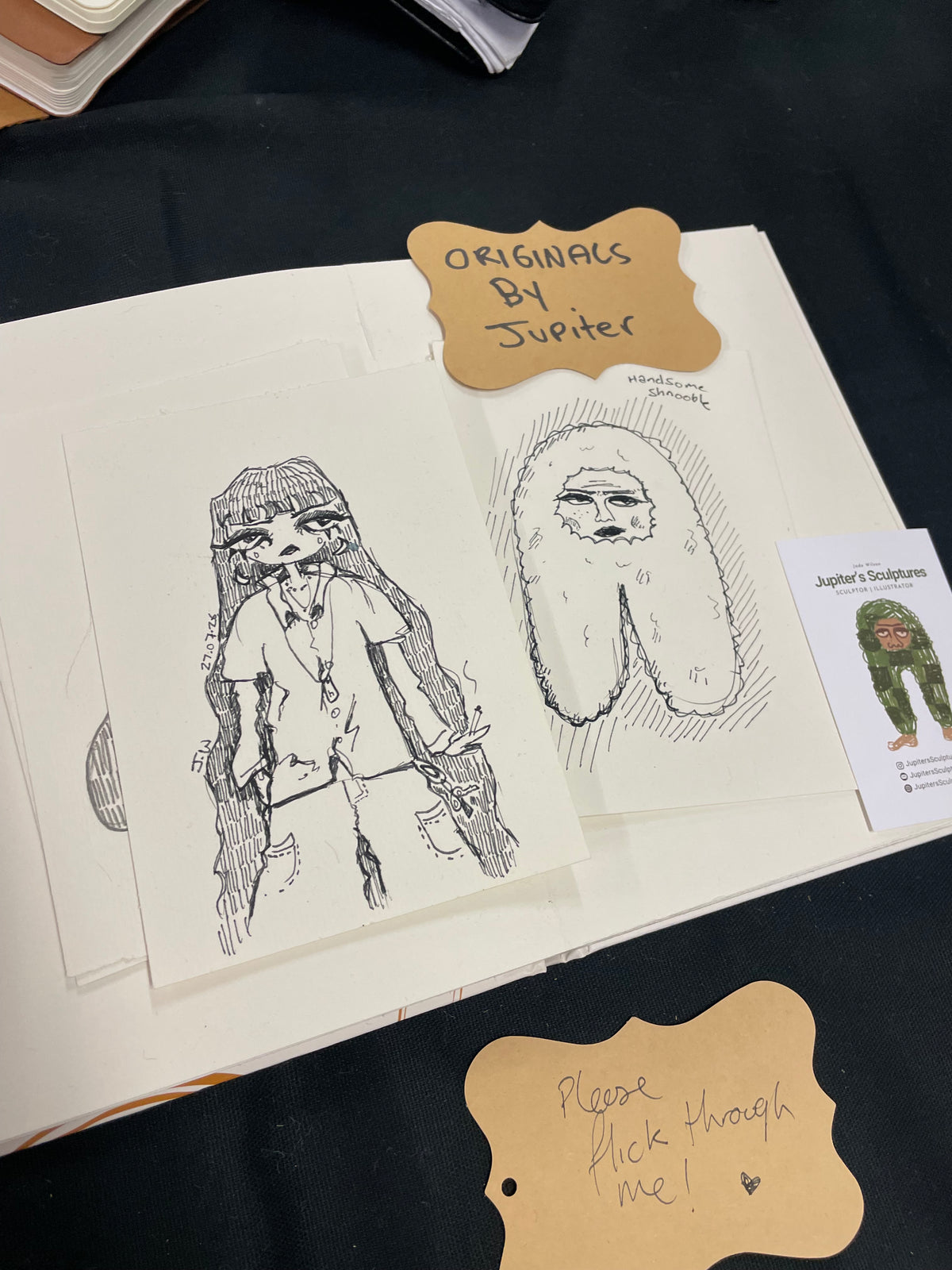 A6 Cute Girls - Original Prints by Jupiter