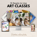 15 Children's Art Lessons | (Digital Download)