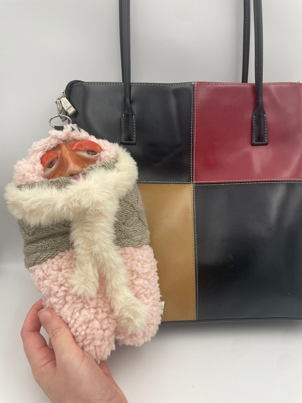 Pink Scarf Baby Shnooble Bag Charm