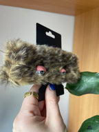 Fluffy Monster Hair Clip “Shnip” Leopard Shnip
