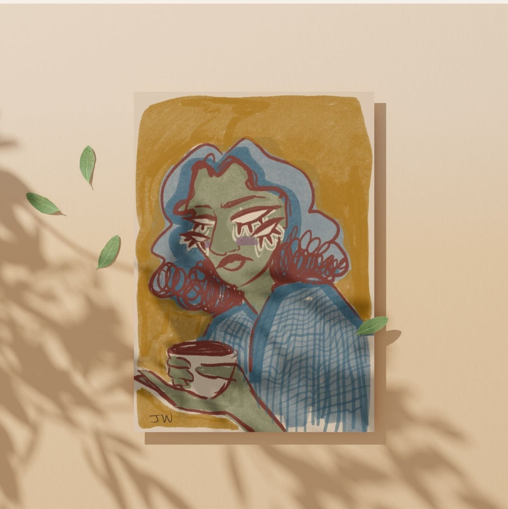 I'm Holding My Coffee | Download. Print. Hang (Digital Download)