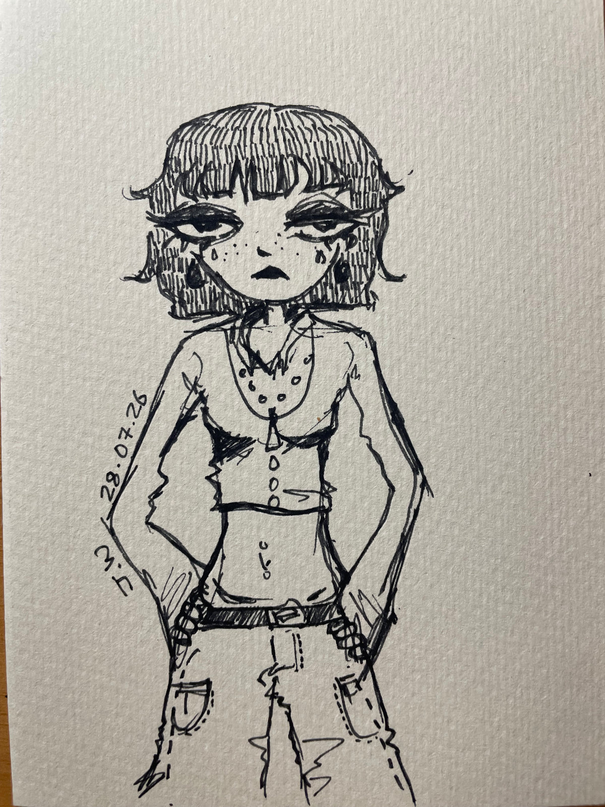 A6 Cute Girls - Original Prints by Jupiter