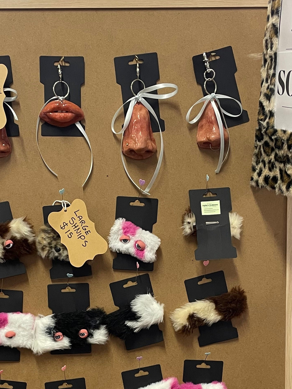 NOSE - Hand-sculpted Bag Charm by Jupiter