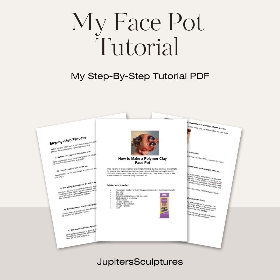 The Ultimate Face Pot Tutorial | A Master Doc with my Step by Step Process