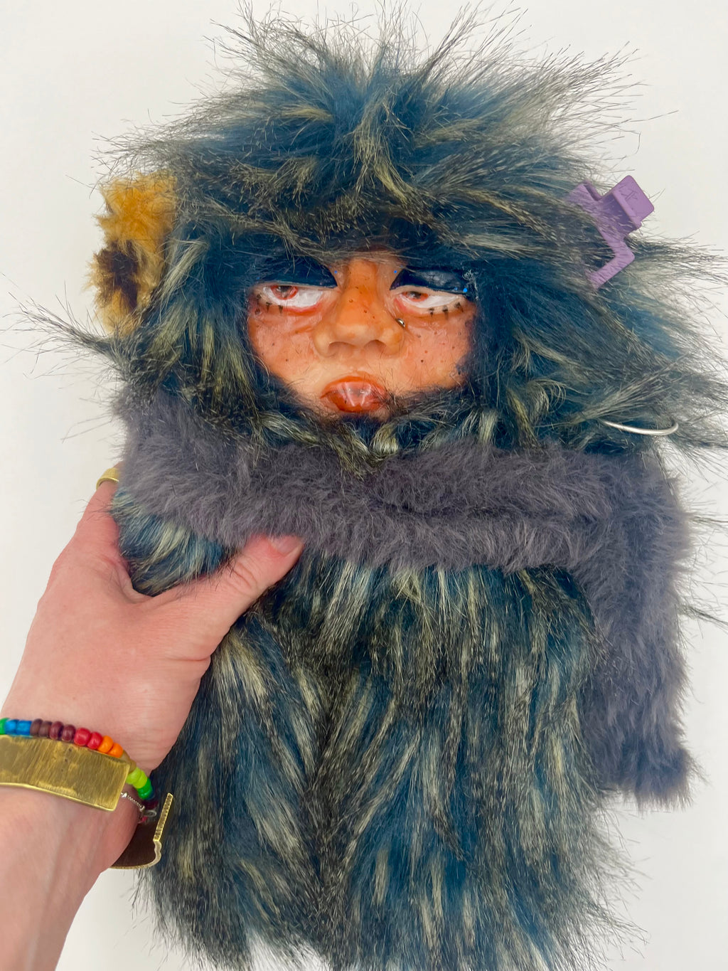 Baddie Scarf Shnooble Bag Charm