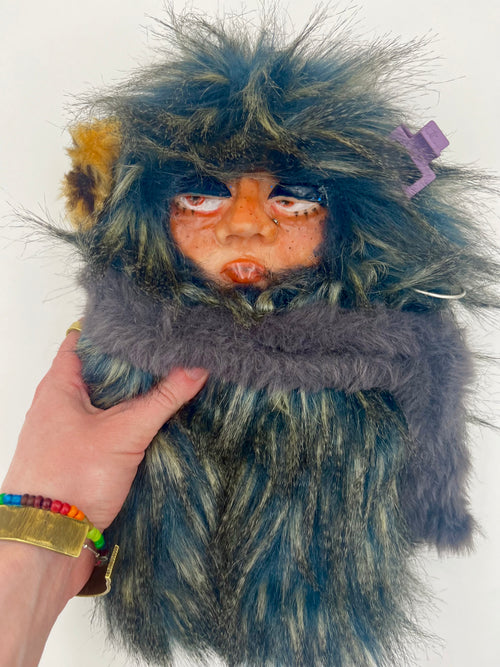 Baddie Scarf Shnooble Bag Charm