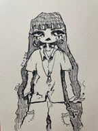 A6 Cute Girls - Original Prints by Jupiter