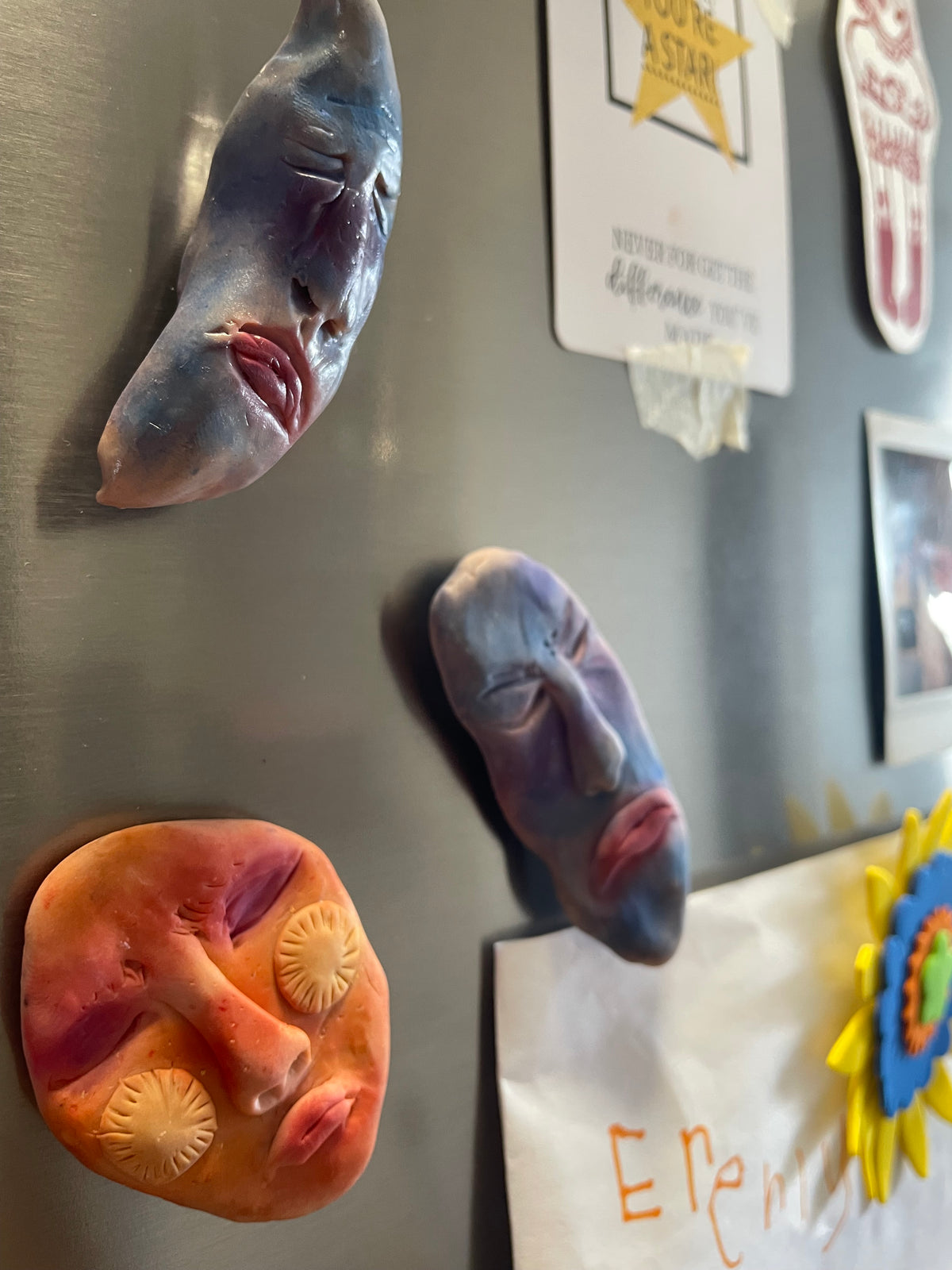 Handmade Fridge Magnets (With Stars) by Jupiter