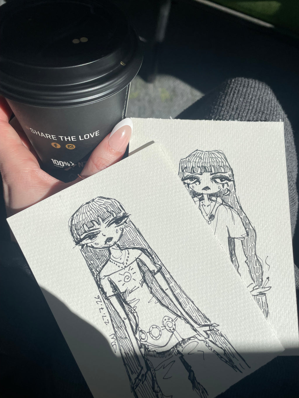 A6 Cute Girls - Original Prints by Jupiter