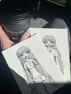 A6 Cute Girls - Original Prints by Jupiter