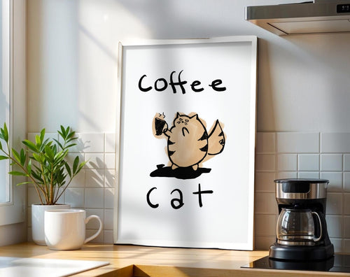 Coffee Cat | Art Print