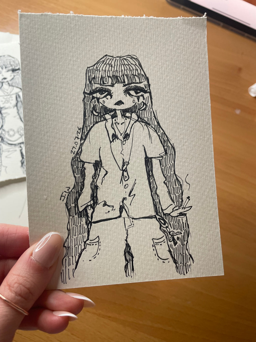 A6 Cute Girls - Original Prints by Jupiter