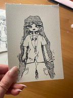 A6 Cute Girls - Original Prints by Jupiter