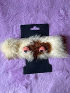 Fluffy Monster Hair Clip “Shnip” Brown Lazy