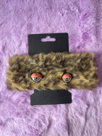 Fluffy Monster Hair Clip “Shnip” Leopard Shnip