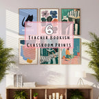 The Teacher Bookish Print Set of 6 | Digital Download