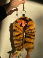 Large Shnooble Bag Charm Tiger