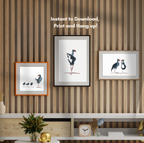 New Zealand Bird Art Printables Set of 8 | Hand Painted (Digital Download)