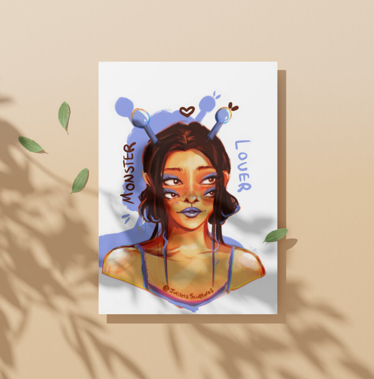 Monster Lover | Art Print