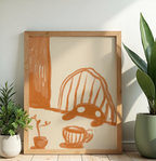Monster Cafe | Art Print