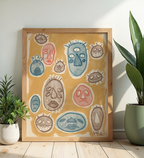Monster Man Abstract Two | Art Print