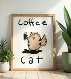 Coffee Cat | Art Print