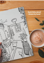 The Homebody Colouring Pages | Set of 2 HAND-DRAWN | (Digital Download)
