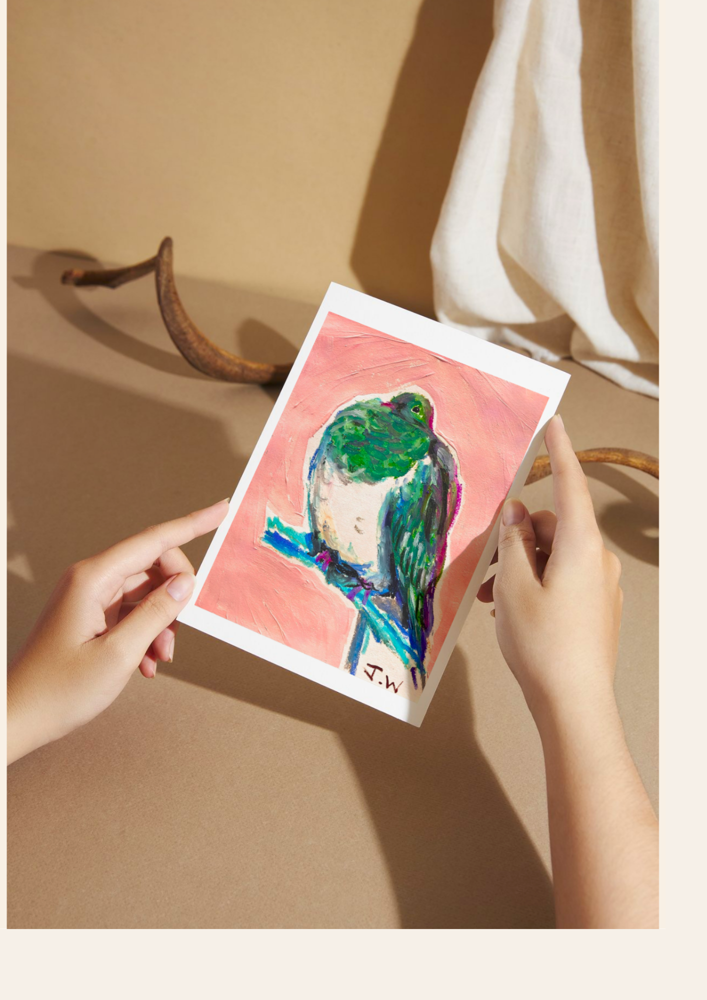Fat Kererū | Art Print